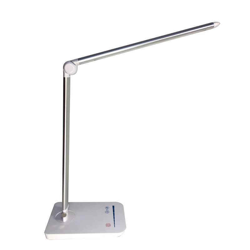 โต๊ะเรียนโคมไฟ LED สามารถชาร์จแบตเตอรี่ไร้สายพร้อมไฟ LED